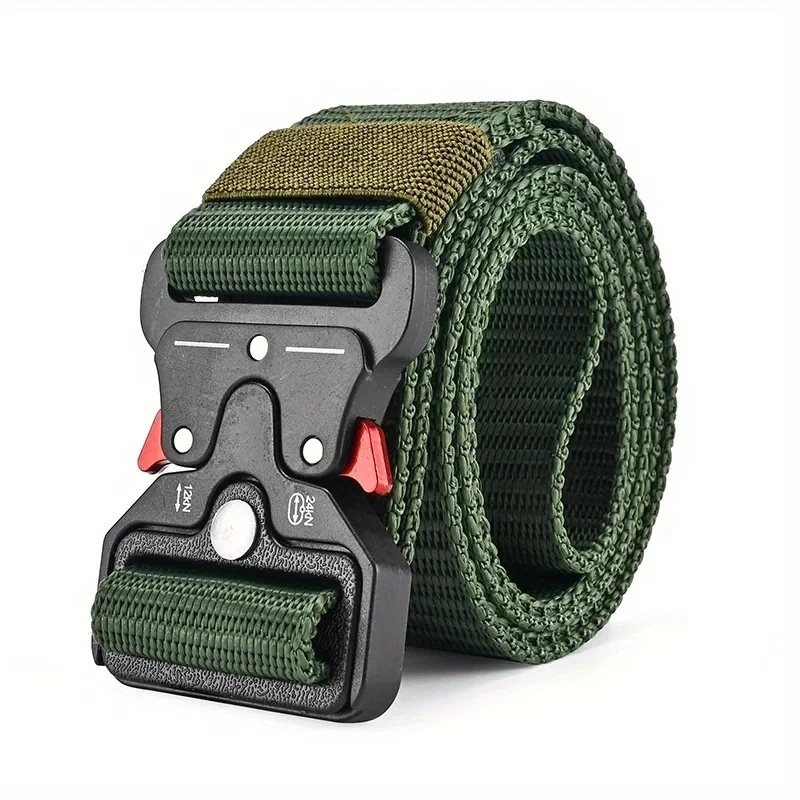 Men's Outdoor Multi Function Belt, High Quality Canvas