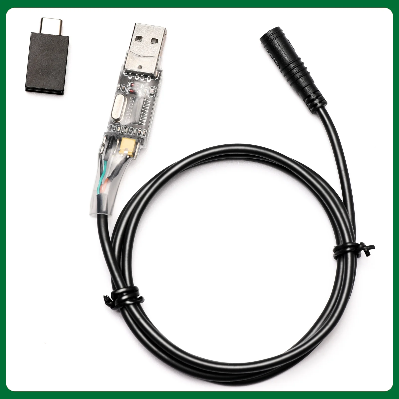 For 8fun/Bafang BBS01/02/03/BBSHD EBike Programming Cable CAN Protocol-USB to Motor, Free OTG Adapter