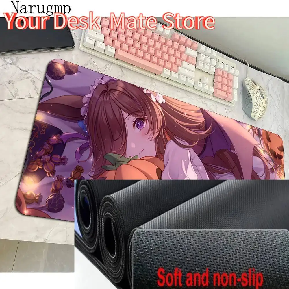 Uma Musume Pretty Derby Mousepad Gamer Birthday Gaming Mouse Pad Tapete Indie Pop Notebook PC-Zubehör Padmouse Ergonomische Matte