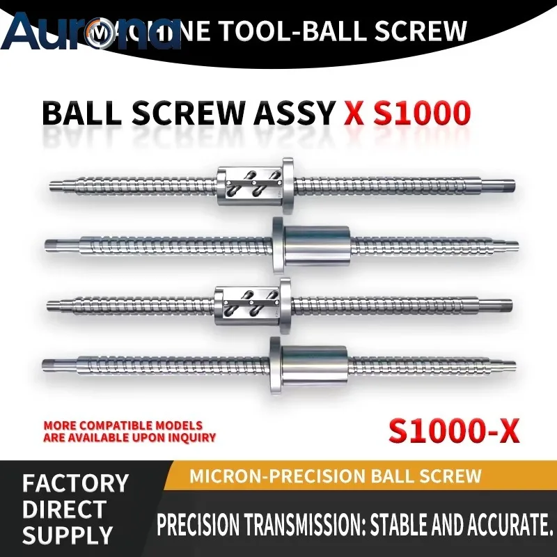 【Spare】Ball Screw Assy X S1000 Brother S1000-X-axis Ball Screw, Ball Screw For Brother Drill Tap Center Spare Parts