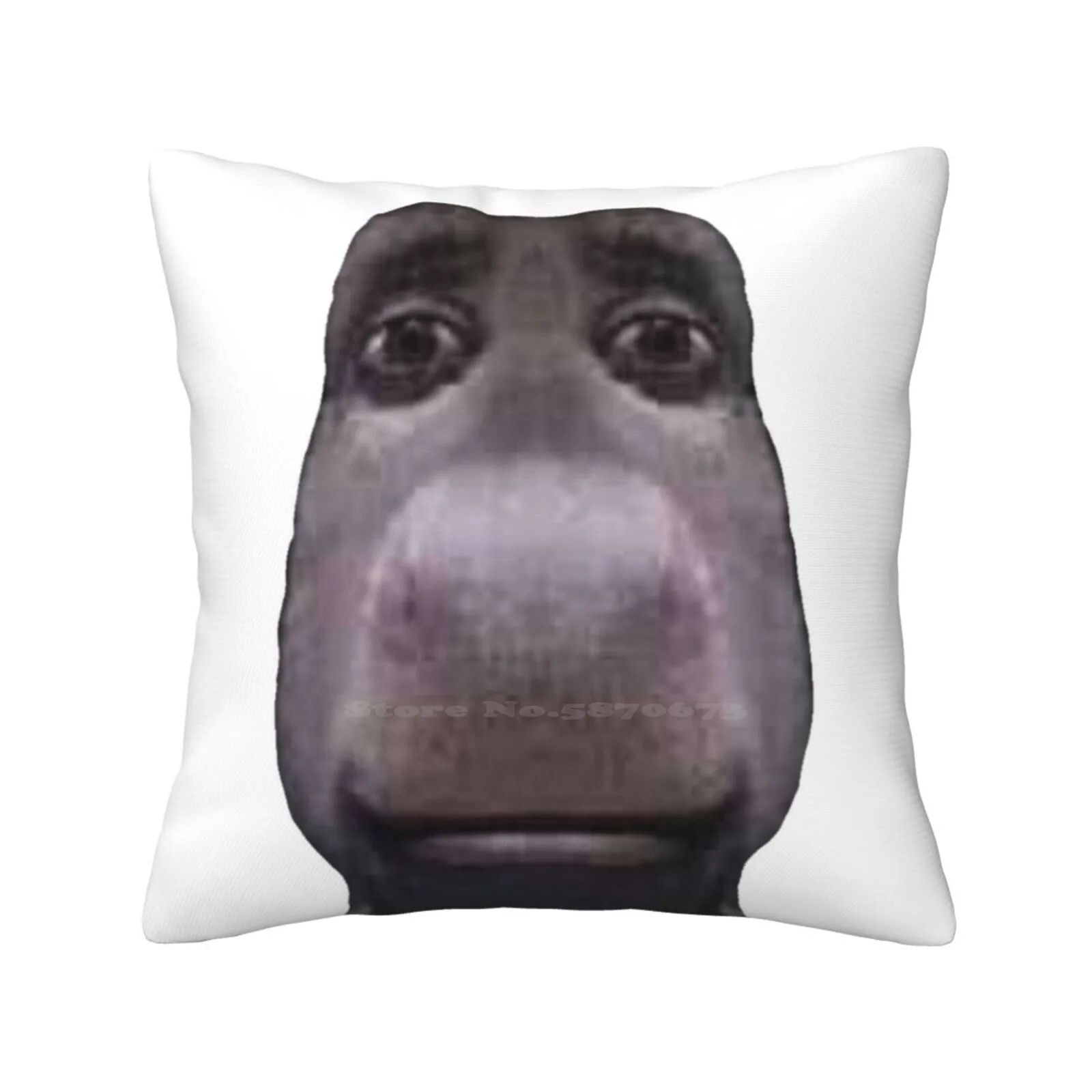 Наволочка для подушки с принтом «Ослик»