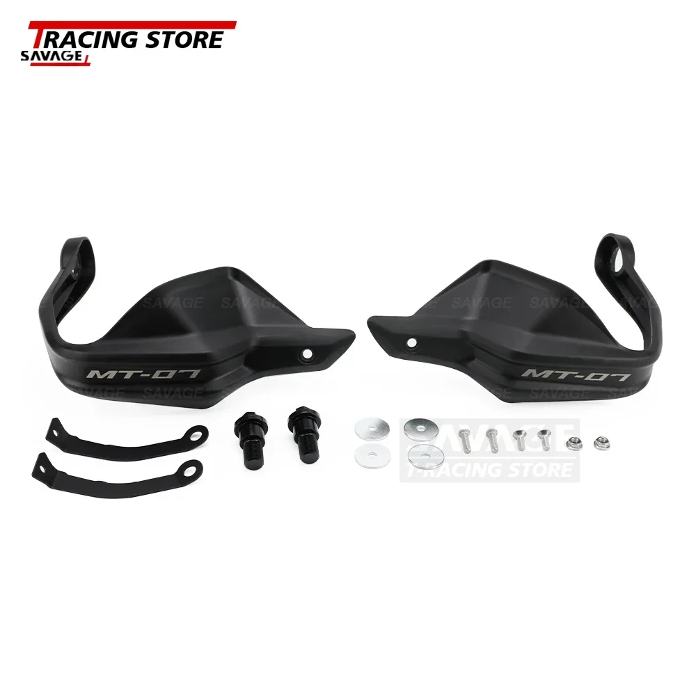 2024 MT-07 FZ-07 Moto Guidon Handguards Pour Yamaha trucs 07 FZ 07 Bouclier Coupe-Vent Poignée Garde Protecteur Accessoires 07