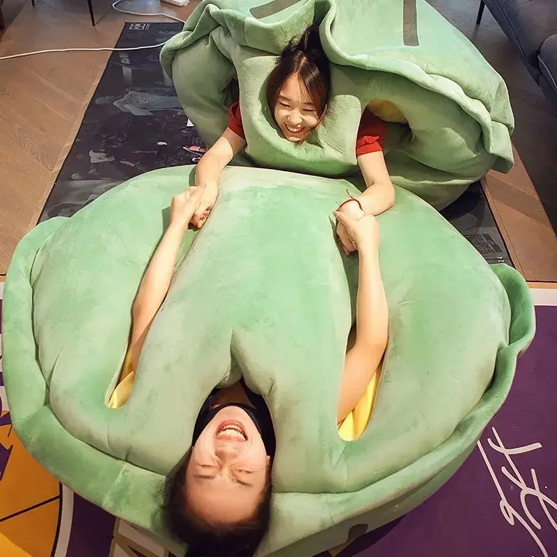 Large Wearable Turtle Shell Plush Toy Children Sleeping Bag Stuffed Soft Tortoise Pillow Cushion Creative Toy Christmas Gift