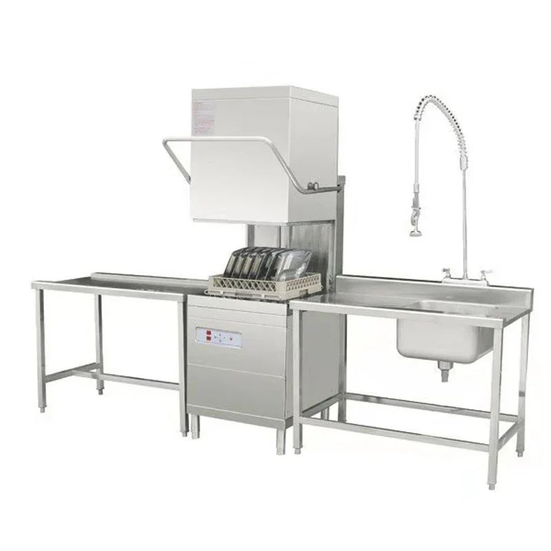 220V 380V 상업용 식기세척기 수직형 60초 고속 세척 식기세척기