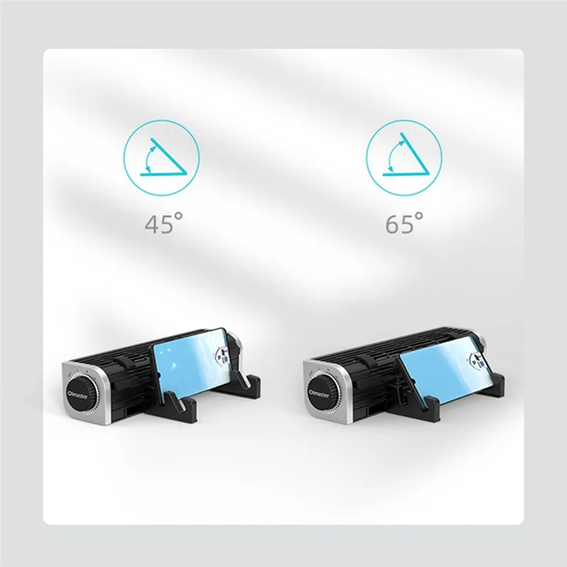 

T82C Hot Sale-Oimaster Laptop Cooler Gaming Notebook Cooler Airflow Convenient Cooling Base USB Fan Stand