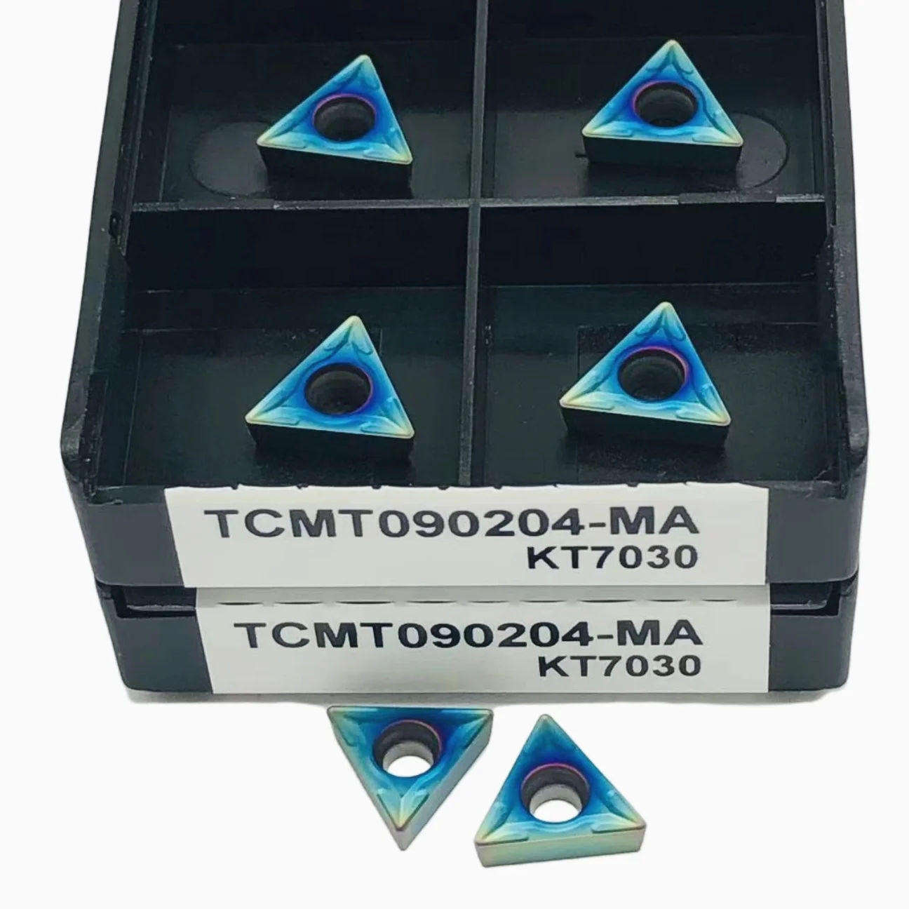 超硬インサート内部旋盤ツール、CNC金属切削旋盤ツール、高品質、TCMT090204-MA、kt7030