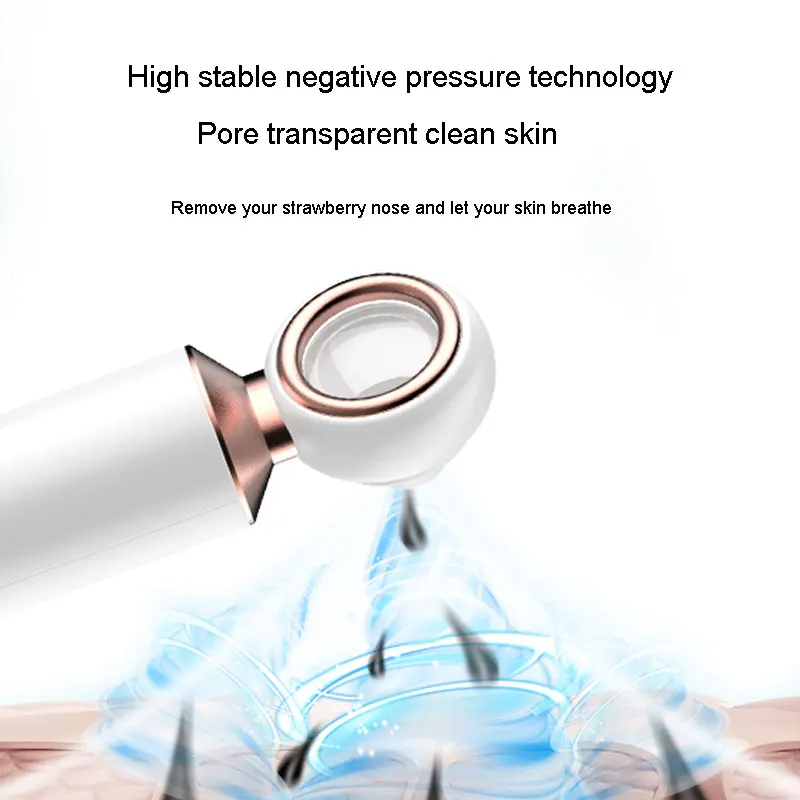 Visible Electric Blackhead Remover Vacuum Cleaner Black Head Machine WiFi HD Camera Facial Pore Cleaser Microdermabrasion Device