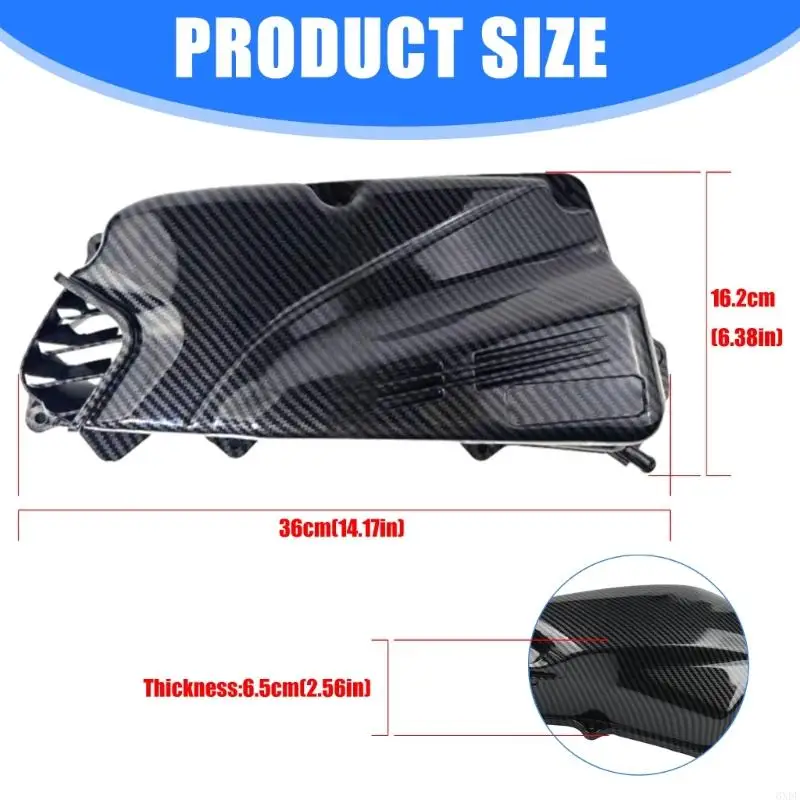 2025 غطاء مرشح الهواء الجديد مناسب لـ Lead125 دراجة نارية منظف الهواء المنظف يغطى حارس حارس نقي