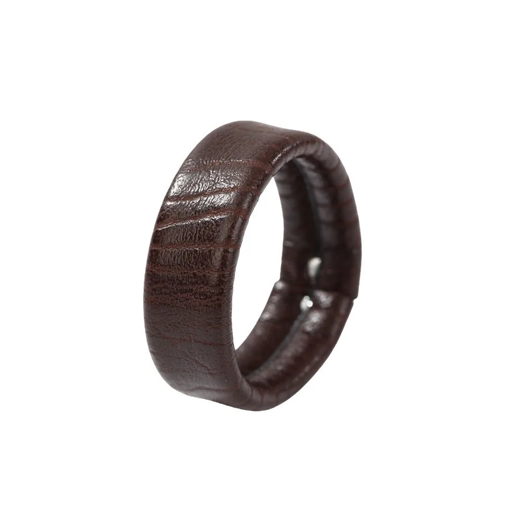 5pcs PU Leather Belt Loop Keeper Anti-Slip Faux Leather Belt Tail Fixing Ring Repair Parts Durable Belt Keeper Replacement