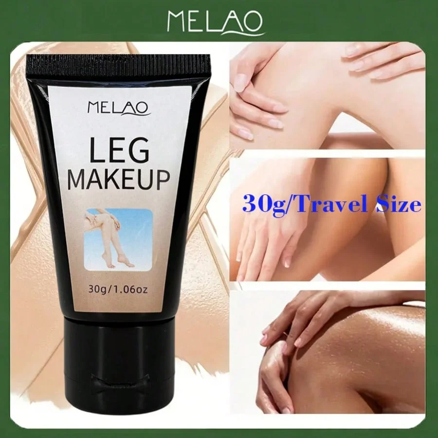 MELAO Brightening Leg Cream, Improve Dull Skin, Fade Skin Marks & Uneven Tone, Long Lasting Hydrating, Smooth Body Skin Care