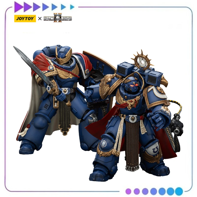 

【Original】JOYTOY Warhammer 40KUltramarines Marneus Calgar Chapter Master Victrix Honor Guard 1/18 Action Figure Toys
