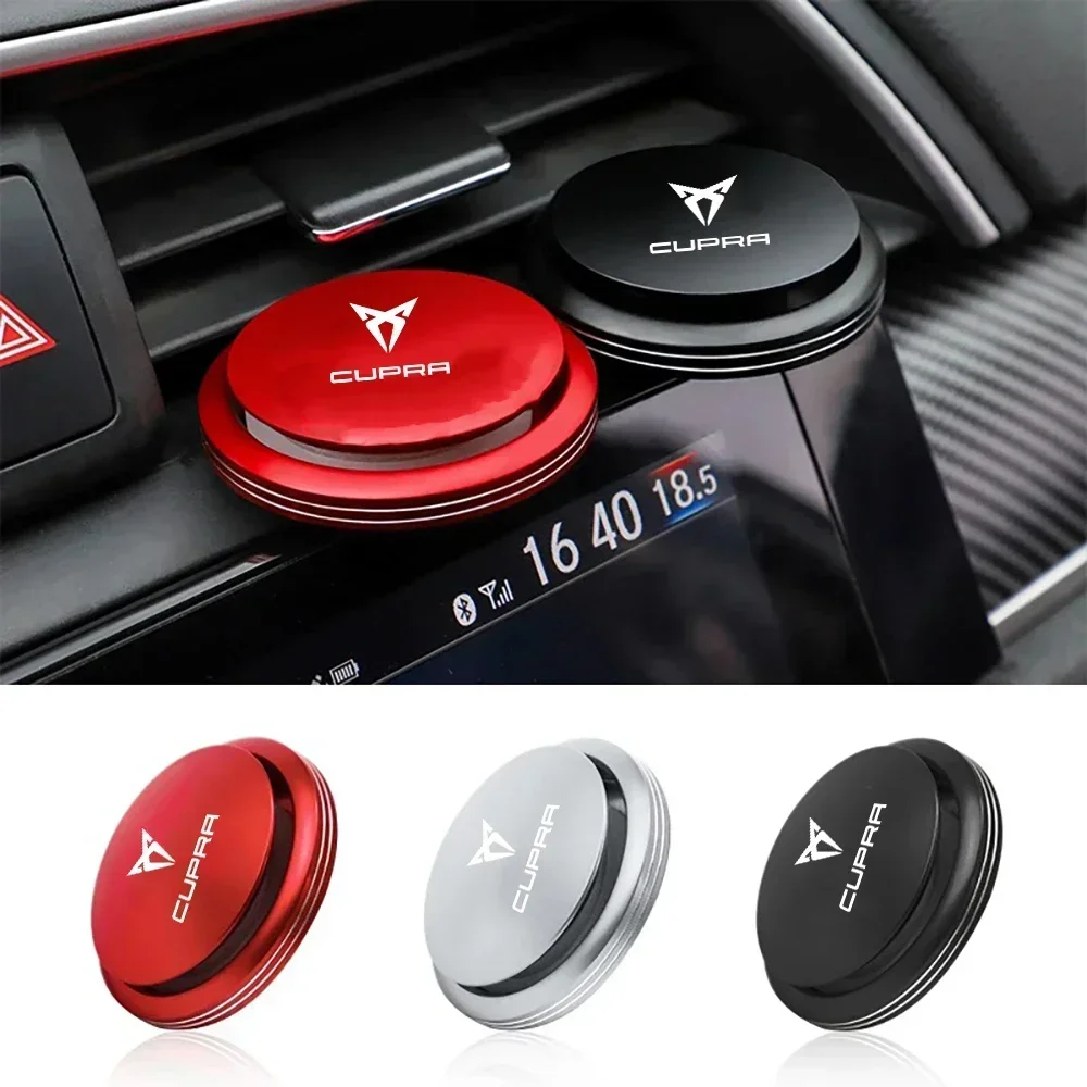 Car Air Freshener Solid Perfume Rotating Aromatherapy Decor For Seat Cupra Ateca Born Formentor Leon Cup Racing E-Racer TCR VZ5