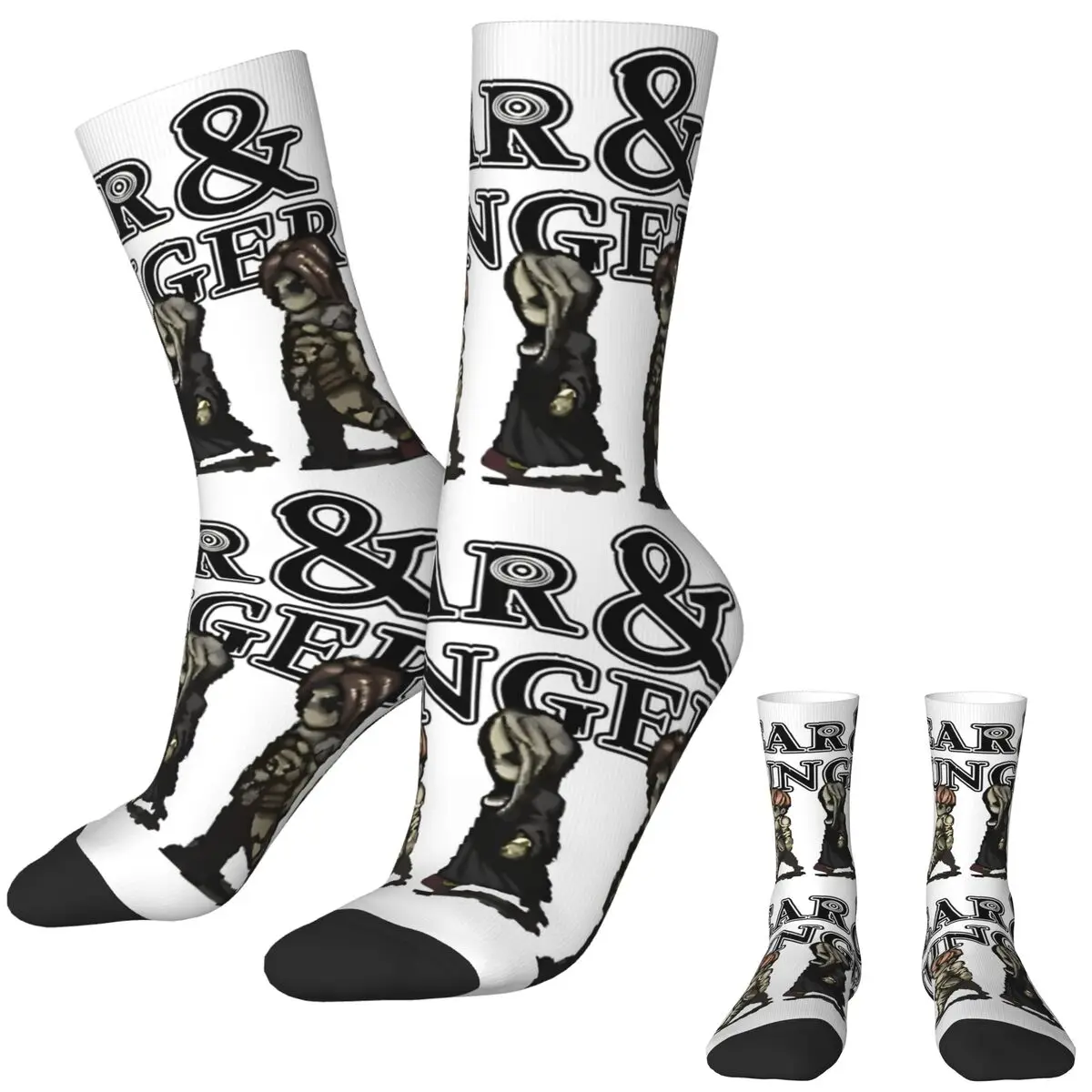 

Men's Socks FEAR AND HUNGER FUNGER MAIN PLAYABLE CHARACTERS Stockings Spring Socks Printed Running Sports Anti Skid Socks