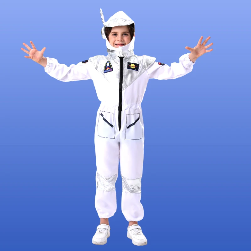 

Astronaut Suit, Astronaut Role-playing Costume, Jumpsuit and Hat , used for Stage Performance