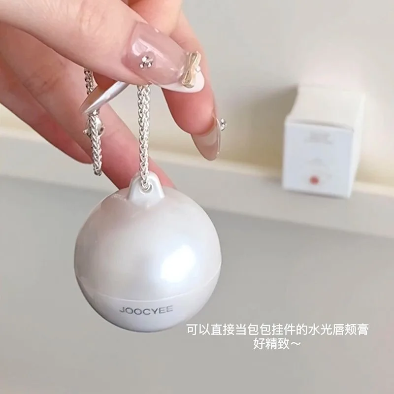 AZTK ハート型ミラー リップグロス ウォーター ライト ゼリー リップスティックとブラッシュ ミニ ペンダント 0.5g