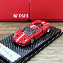 Newly Stocks DMH 1:64 High-End Resin Enzo New Color Luminous White Red Color In 2024