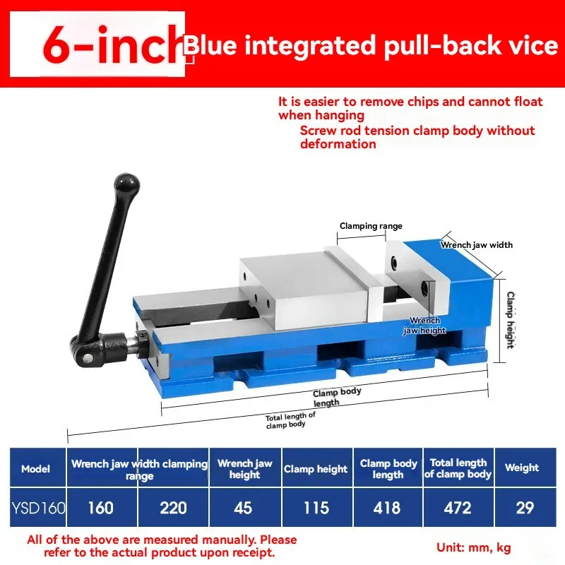 1pc  Inverted Flat Pliers, Corner Fixed Tiger Pliers, Precision Heavy-duty Bench Pliers, CNC Milling Machines
