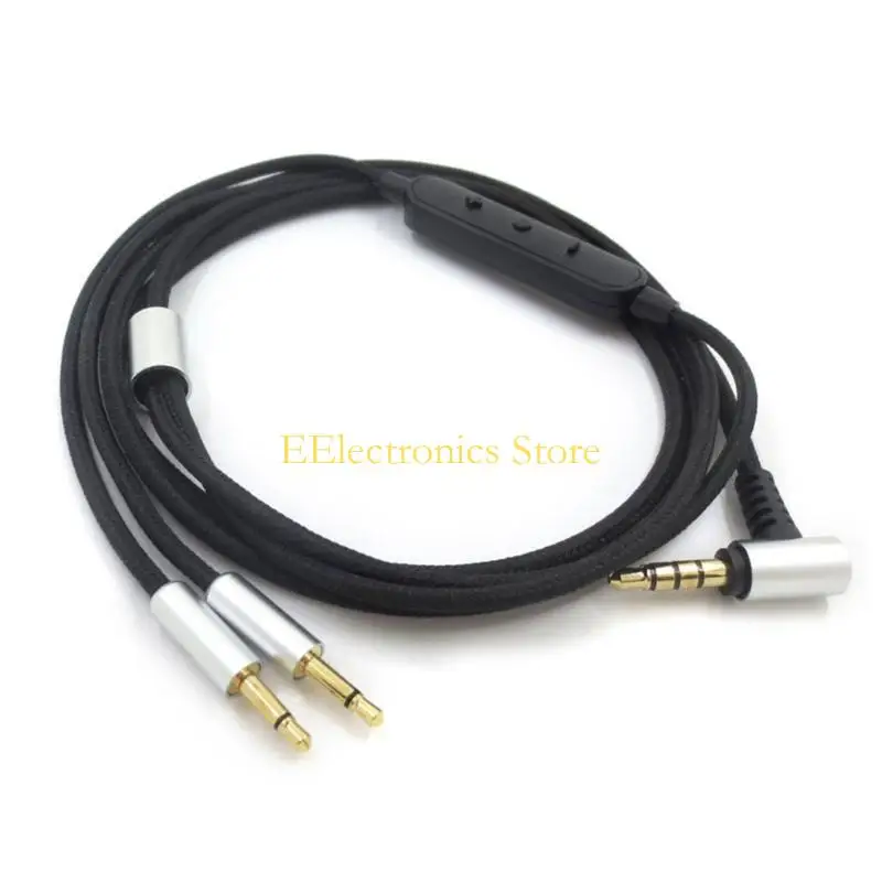 B03C Extension Cord 3.5MM to 2.5MM for HD202 HD212 HE400i Copper Wire