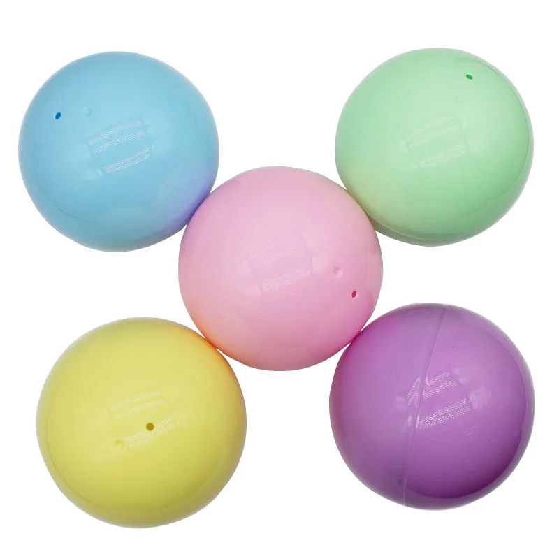 

Twisted egg shell 28mm-200mm color transparent plastic children's small toys surprise gifts Twisted egg ball manufacturers