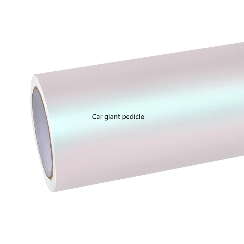 Matte Aurora White Vinyl Car Wrap vinyl film for vehicle coating. Suitable for car vinyl stickers.Bubble-free easy to install