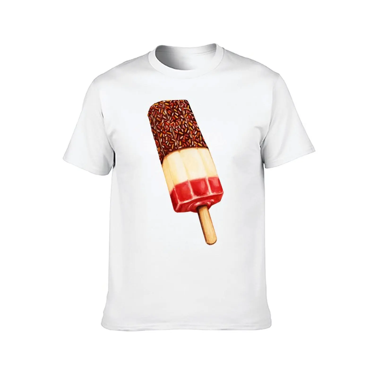 Fab Ice Lolly Pattern T-Shirt t shirt man designer t shirts for man cotton soft T-Shirt