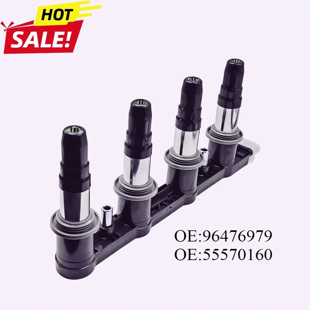 96476979 Ignition Coil For Chevrolet Sonic Cruze Limited Trax Aveo Aveo5 G3 Wave Pontiac G3 1.6L 55570160 28125877 25186686