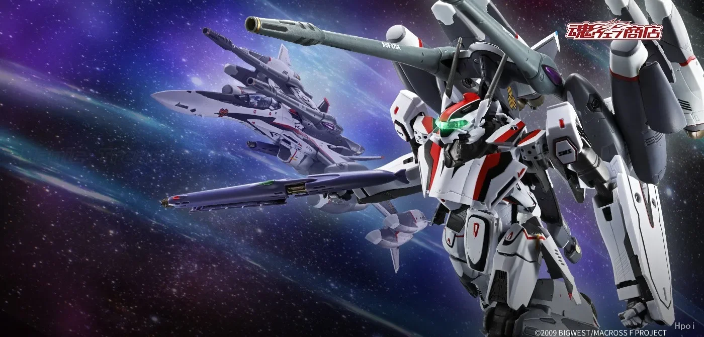 

【In Stock】BANDAI SPIRITS DX Chogokin Macross Frontier VF-25F Tornado Messianic Valkyrie (Special for Saotome) Rebirth Edition