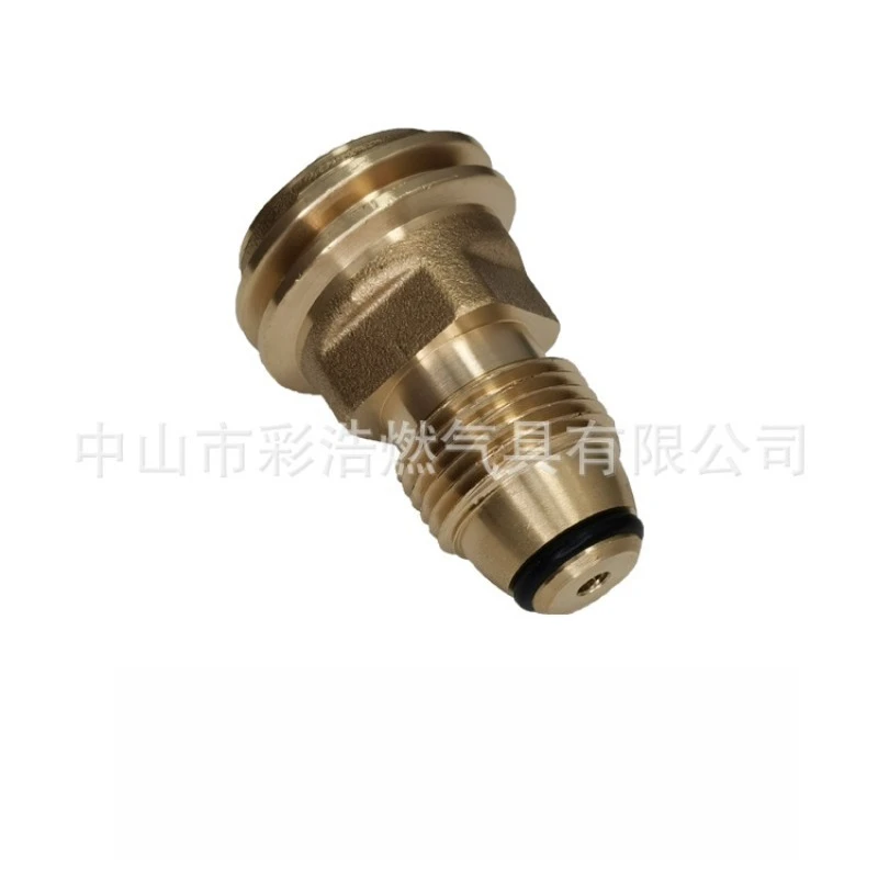 

10PCS camping outdoor propane inflatable connector, gas stove adapter, gas bottle recharging interface