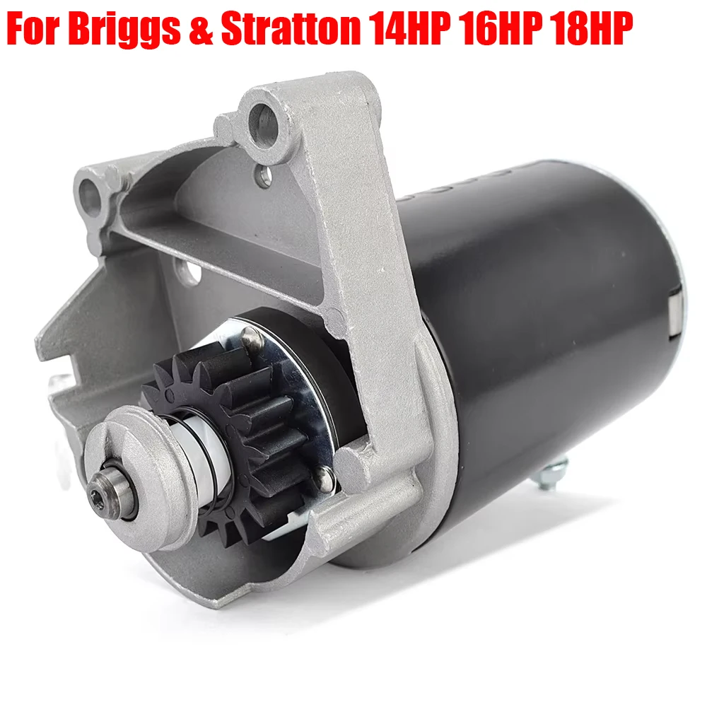 

Starter Motor For Briggs & Stratton 14HP 16HP 18HP For John Deere Cub Cadet Garden Tractors 393017 497596 394674 394808