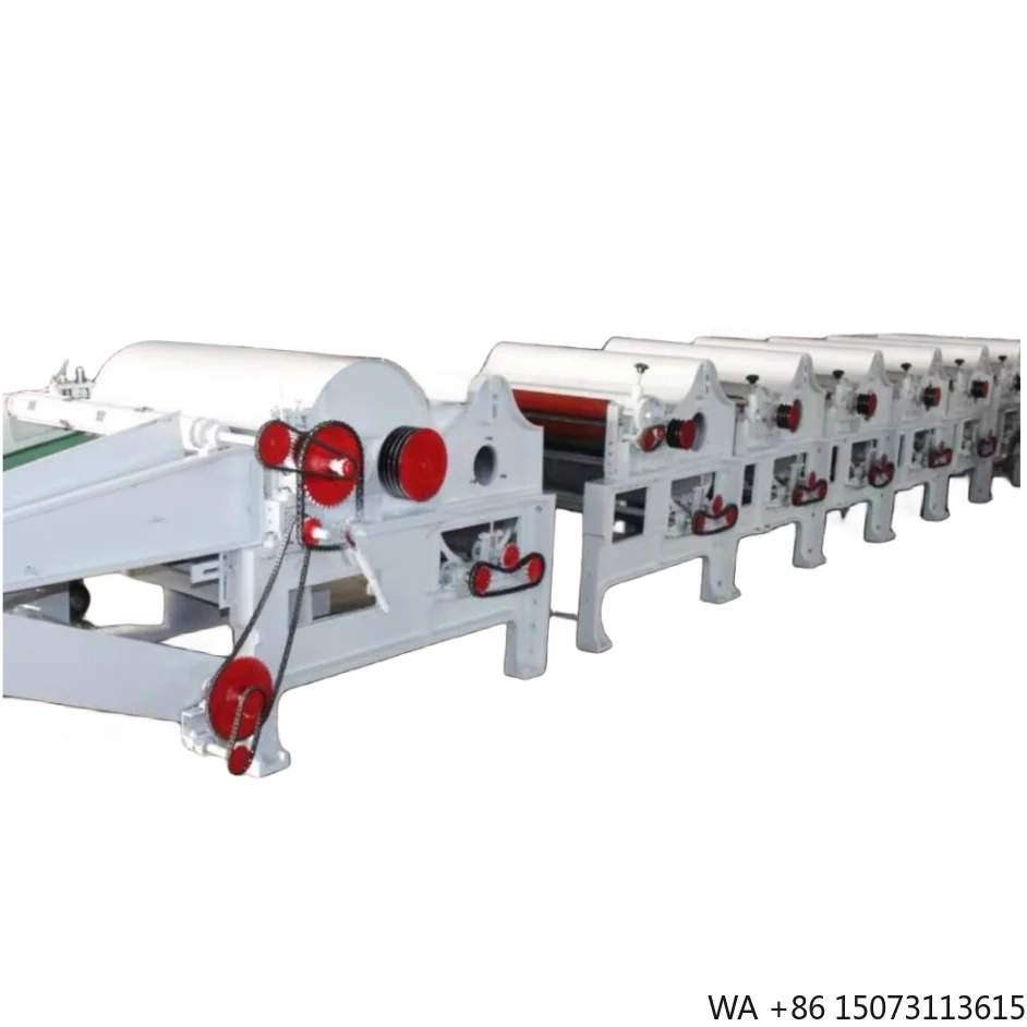 آلات تمزيق الخرق - جديدة مطورة لإعادة تدوير نفايات النسيج