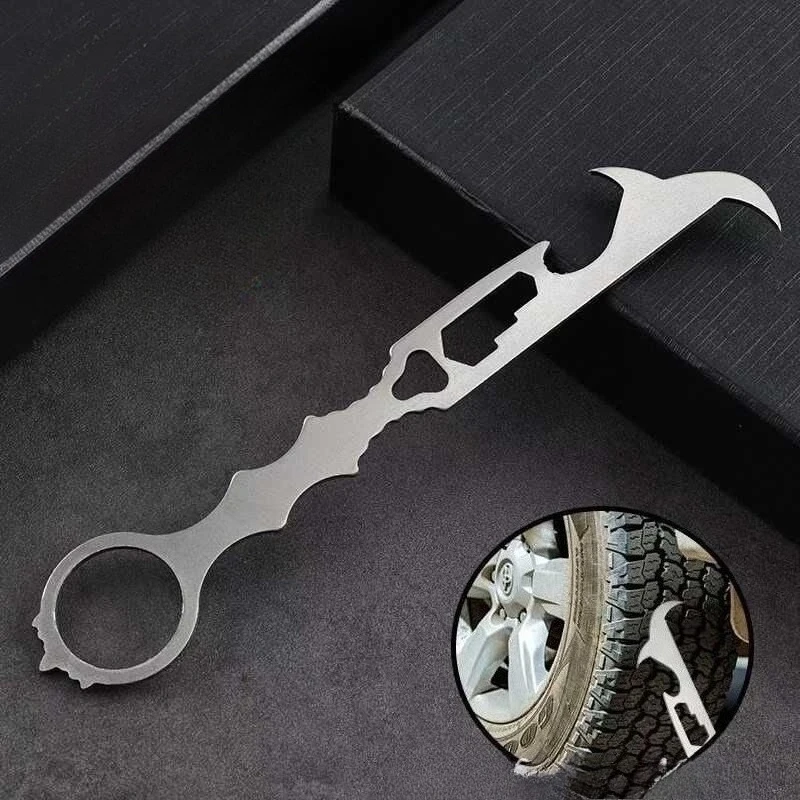 Car Tire Stone Remover Portable Tyre Rock Picker Wrench Multipurpose Stone Extraction Tool for Travel and Garage UseHot