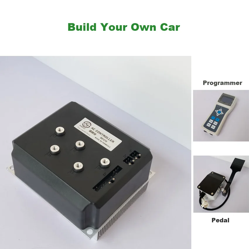 Shinegle 15kw AC Motor Controller Joystick Sailboat Electric Conversion Kit EV Boat Drive System view 3