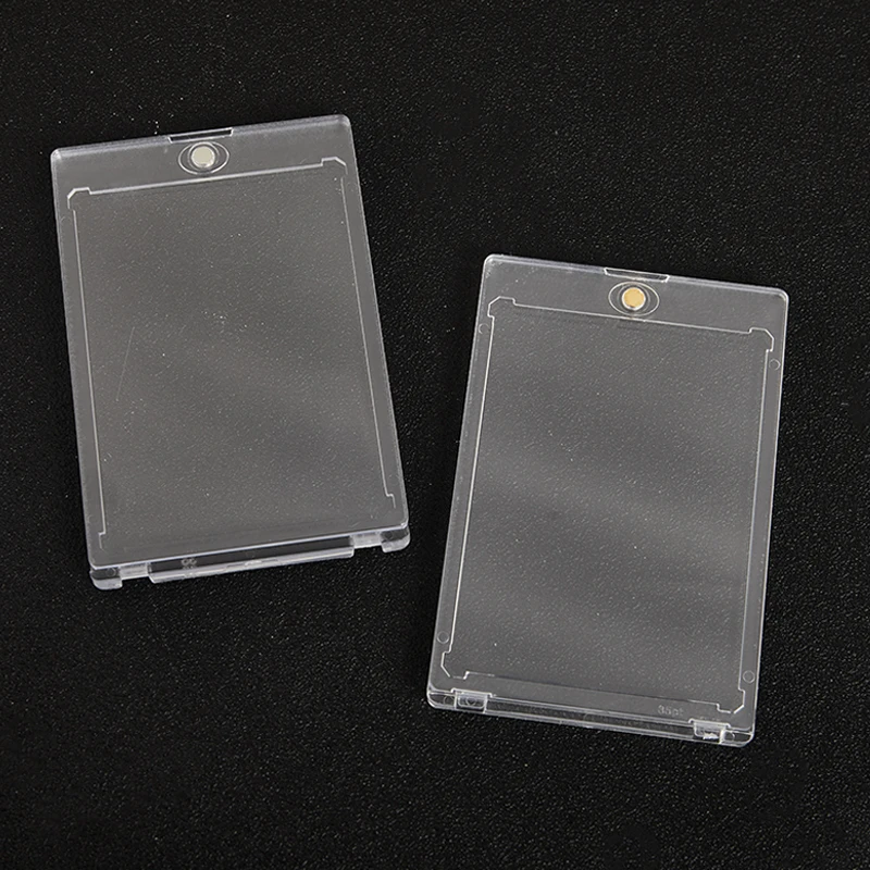 1 ULTRA-PRO ONE-TOUCH Magnetic 35PT UV Protected Card Holders Acrylic Clear Protective Case Gaming Trading Card Folder