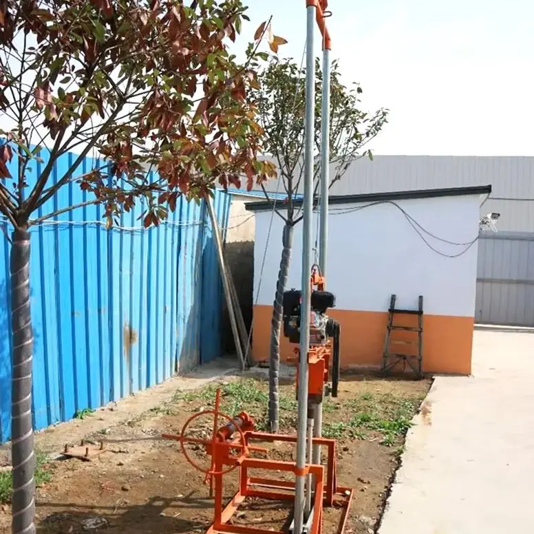 

Индивидуальная сельскохозяйственная буровая установка для водяных скважин на 80 м, вездеходная роторная буровая установка для бурения водяных скважин