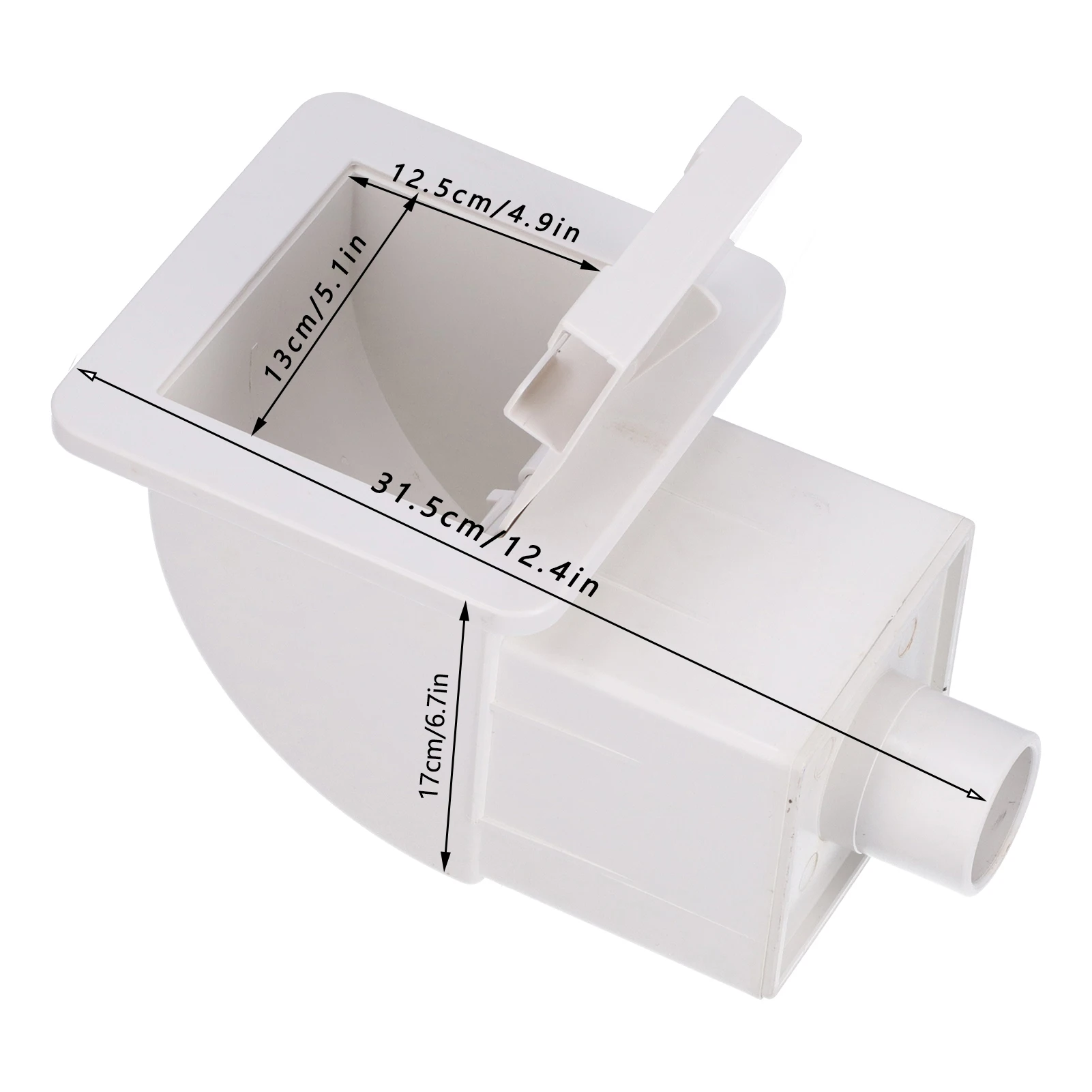 1.5in Skimmer Kit for Above Ground Swimming Pool Sewage Device Swimming Pool Cleaning Skimmer Equipment