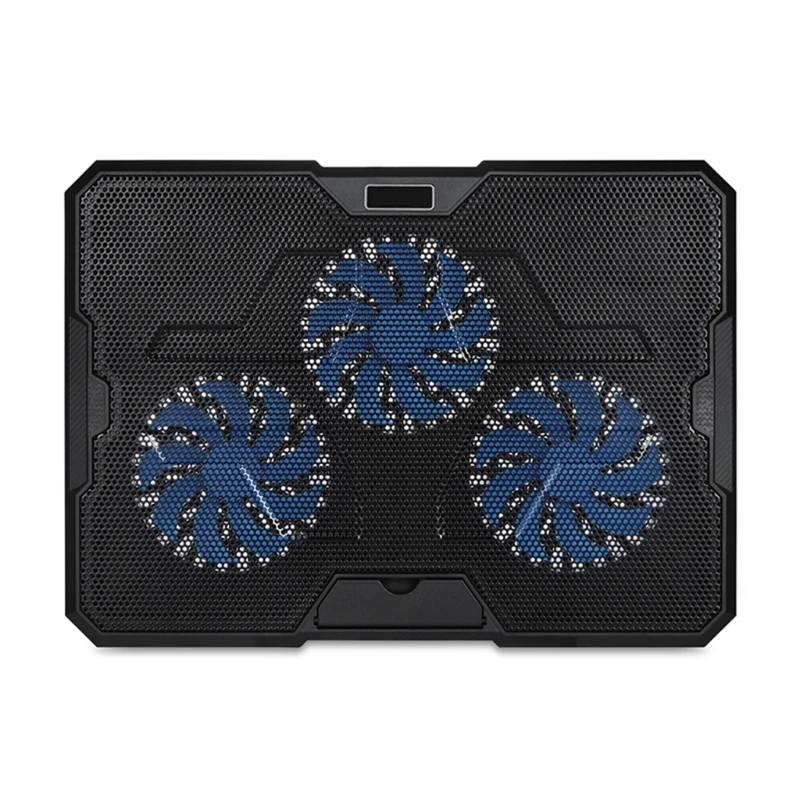 Quiet Laptop Coolers Stand with 3Speed Setting Enhances Airflows for Office Gaming Use Efficient Heat Dissipation Drop Shipping