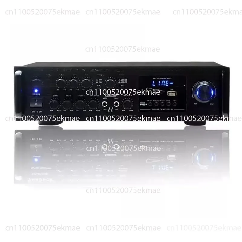 High-power Amplifier with Lossless Radio Reception Via Card Slot; for Domestic Car Use