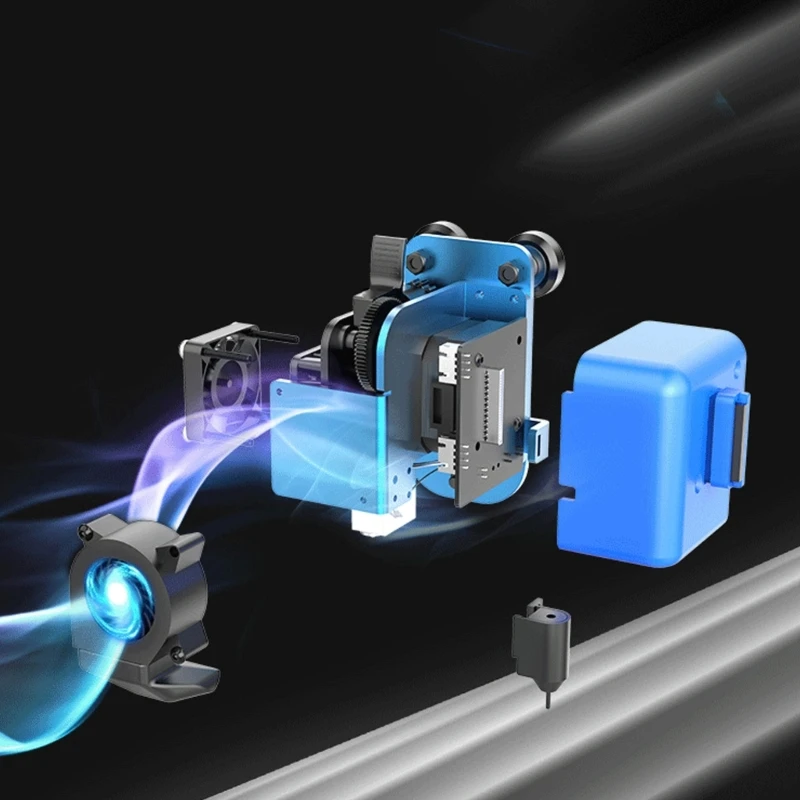 E9LB Komplettes verbessertes Hotend-Extruder-Kit für den und Pro-Drucker