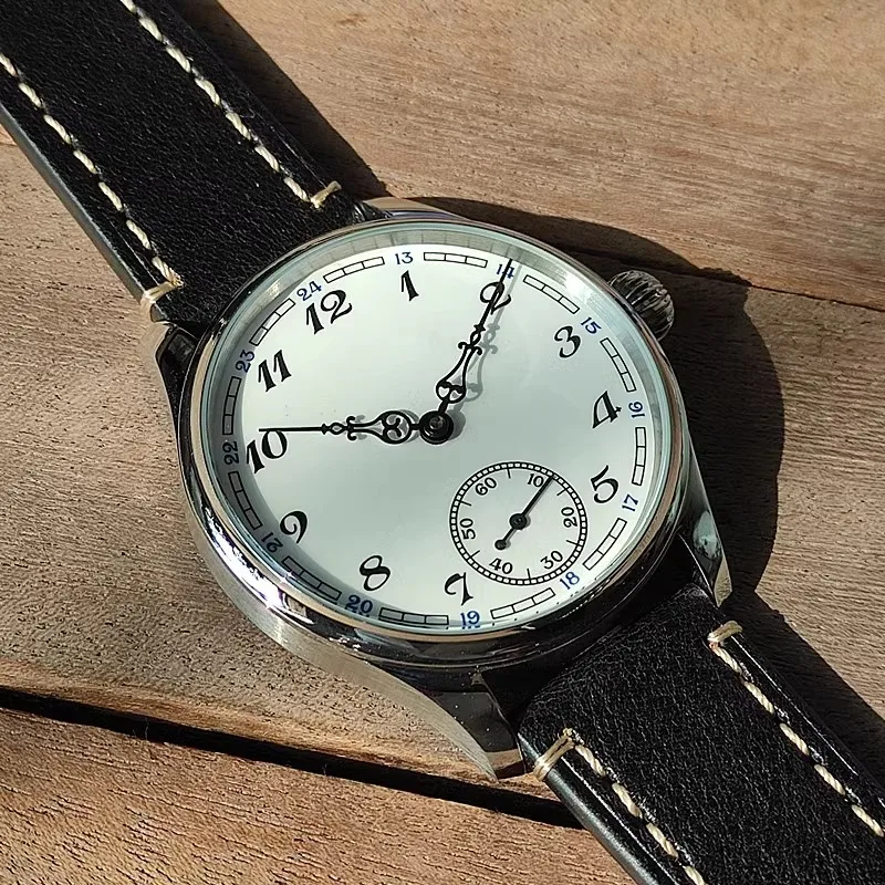 ساعة ميكانيكية يدوية 40 ملم، Shanggu Business Seagull Core ST3621 Jones Sword الأدبي الكنز عدة زهرة الجسم المينا