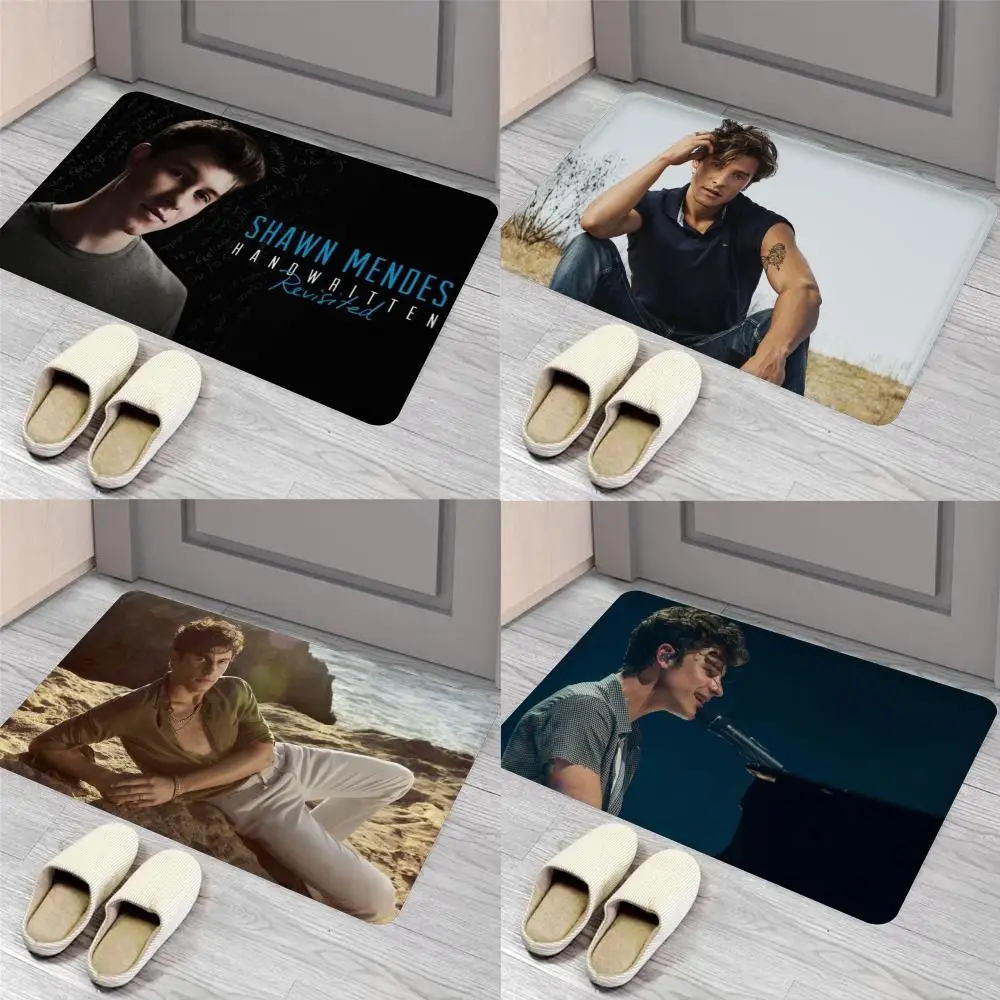 Shawn Mendes Floor Mat Entrance Door Mat Nordic Style Home Doormat Bathroom-Toilet Mats Bedroom Hotel Decor Mat