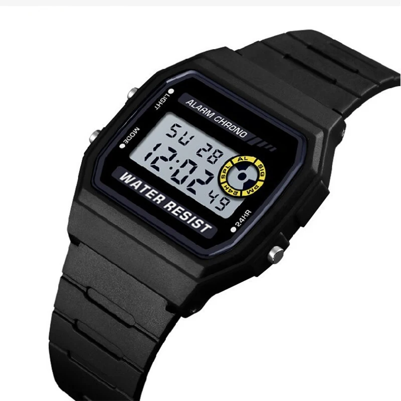 Minimalist Square LED Watch for Man Sports Small Dial Men's Digital Watches Fashion Man Watch Electronic Clock montre homme