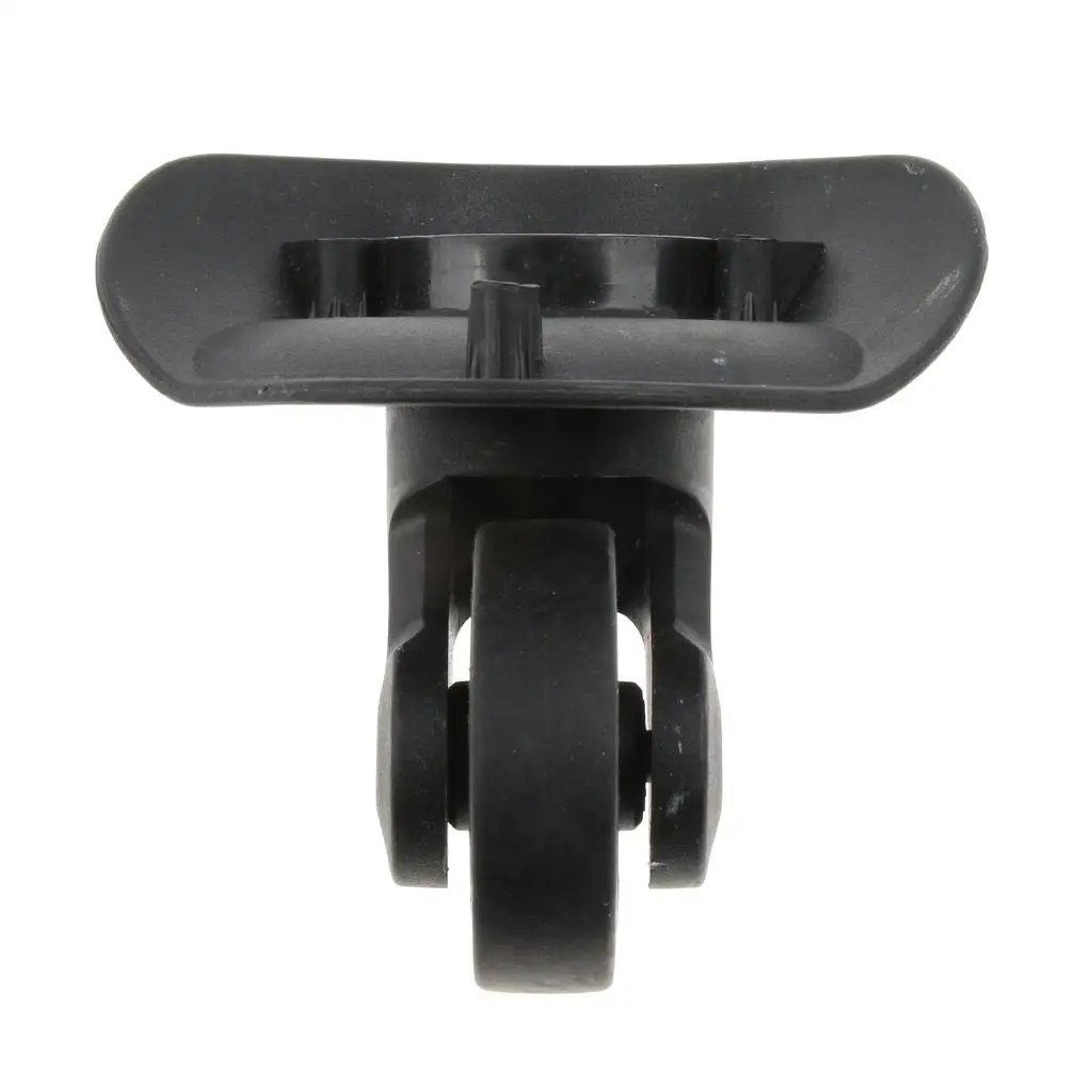 Universal Swivel Rollers for Luggage Black High Strength PVC Quiet Wheel Replacement for Suitcase Carrier Travel Bags DIY