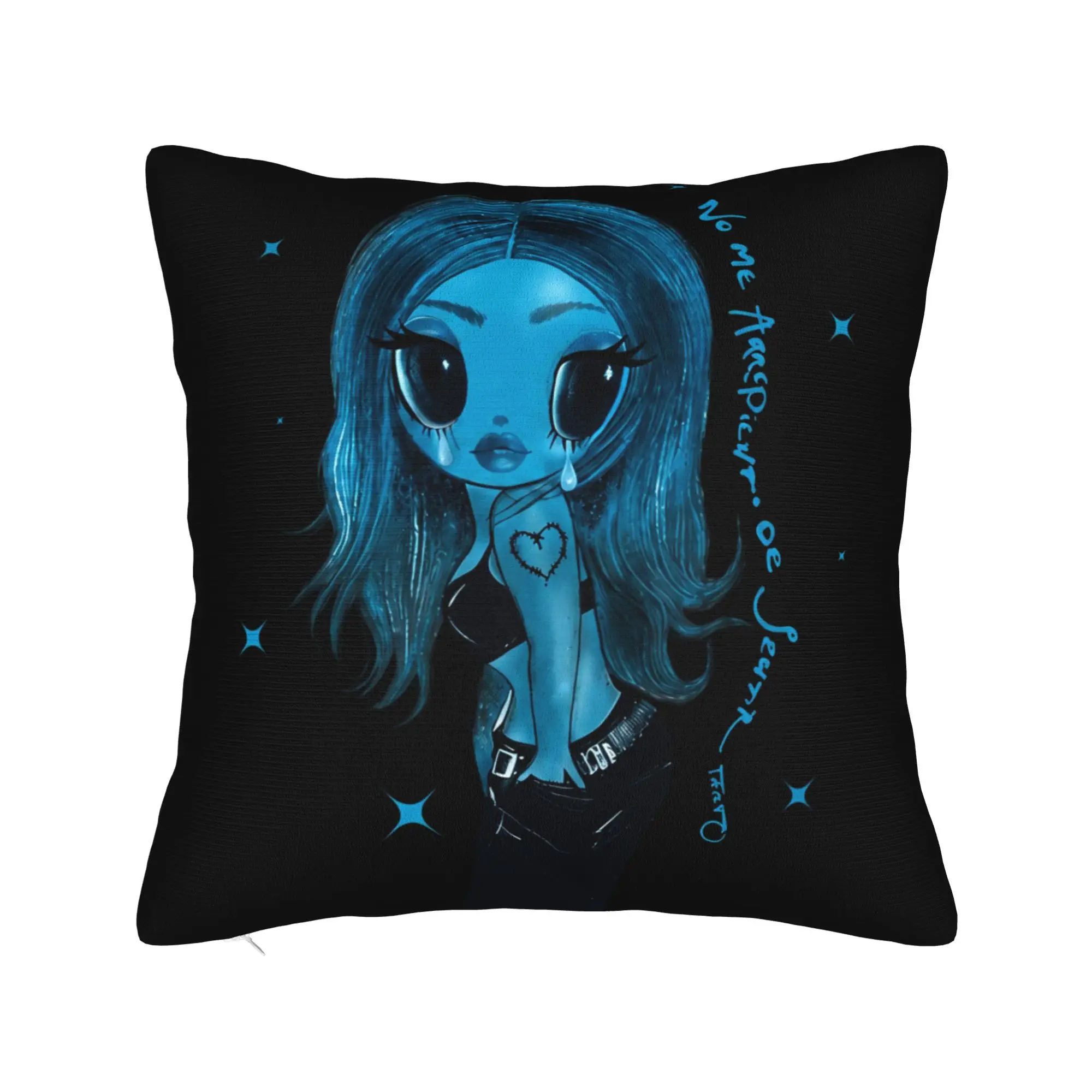 No Me Arrepiento De Sentir Tanto Karols G NMADST Pillowcase  Cushion Cover  Pillow Covers Bed Decoration Zipper Multi Size