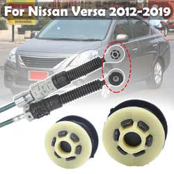 Palanca de cambio de marchas para coche, accesorio para Nissan Almera Latio Sunny Versa v-drive 2012-2019 N17 Renault Scala Dacia, casquillo de Cable, Clip de ojal