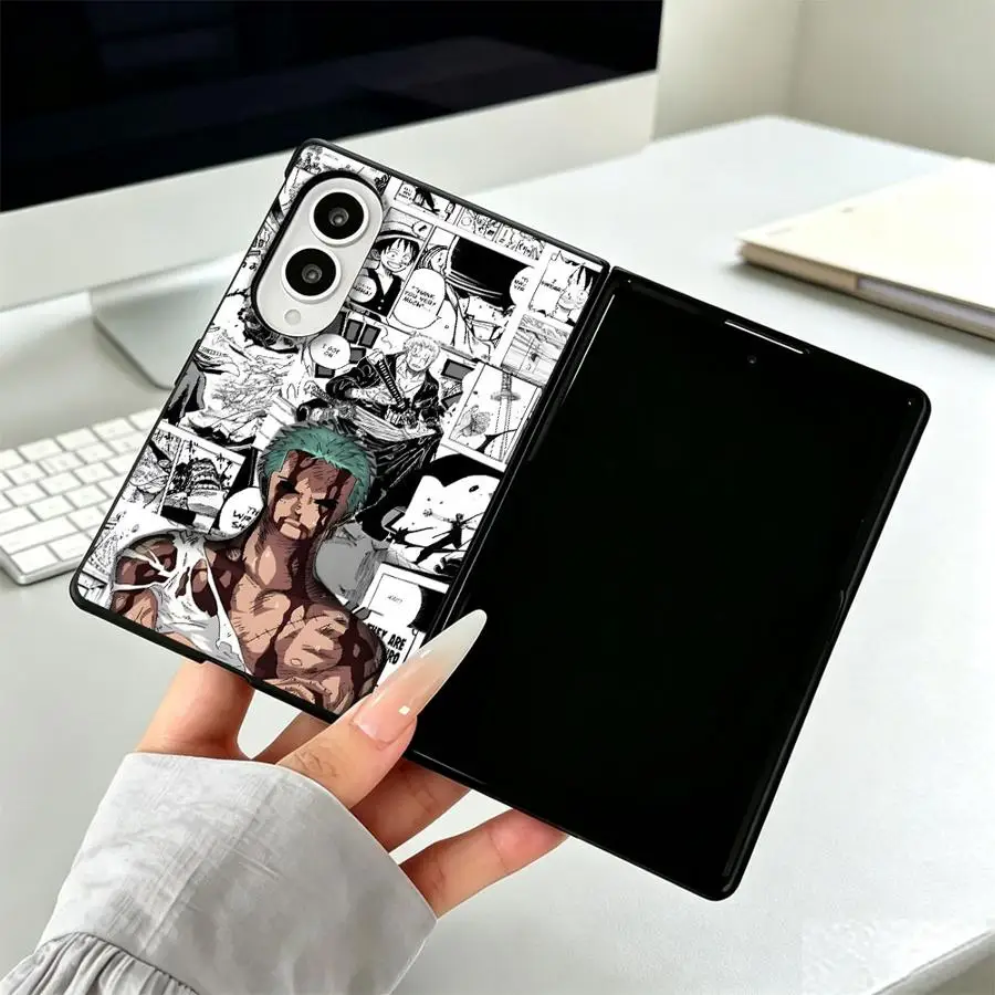 Case for Samsung Galaxy ZFold Wide Z Fold 8 ZFold8 Z Fold8 Wide Luxury Phone Cover Zoro Injured