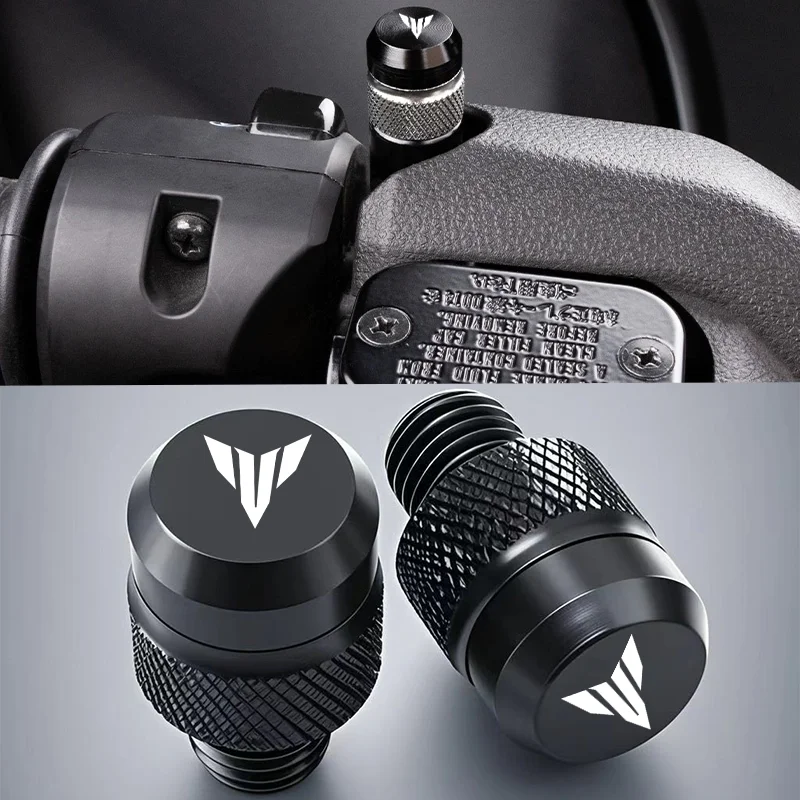 For YAMAHA MT01 MT09 MT07 MT10 MT03 MT 09 07 03 10 MT-09 MT-07 MT-10 MT-03 Motorcycle aluminum mirror hole plug screw bolt