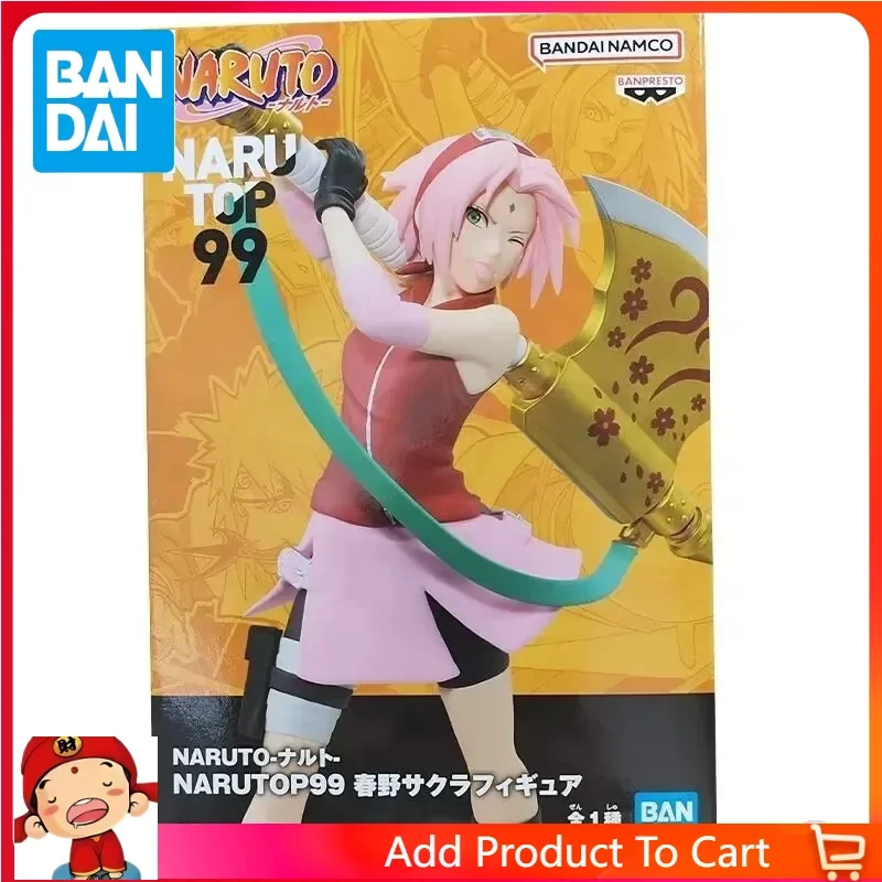 

Original Bandai S.h.figuarts Naruto Haruno Sakura Narutop99 Edition Action Figure Anime Model Toys Ninjia Ornaments Figure Gifts