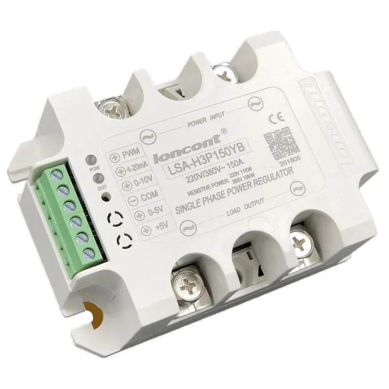 Single-phase fully isolated AC voltage regulation module SCR power adjustment, solid state relay heater temperature adjustment