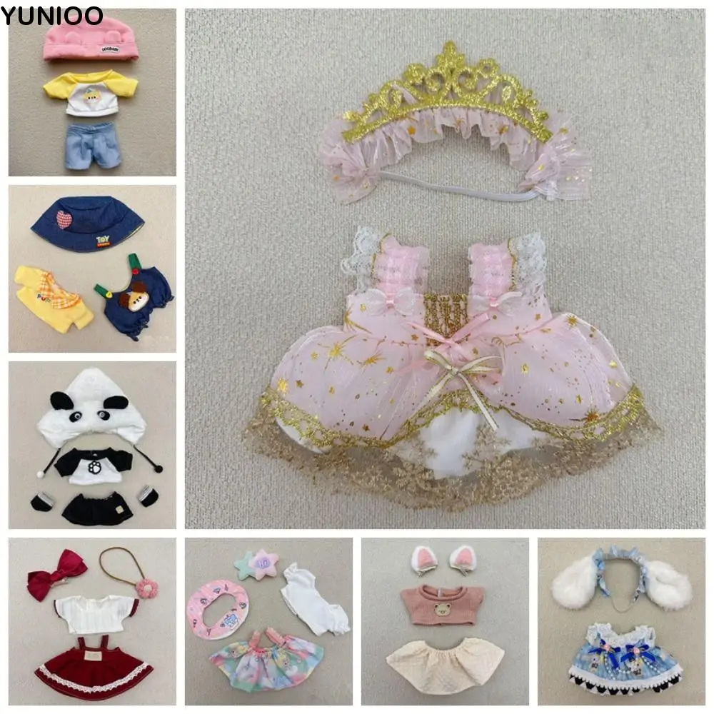 

Dress Up 20cm Cotton Doll's Clothes Doll Clothes Lolita Doll Lolita Dress Lovely Fashion Star Doll Clothes Children Gift