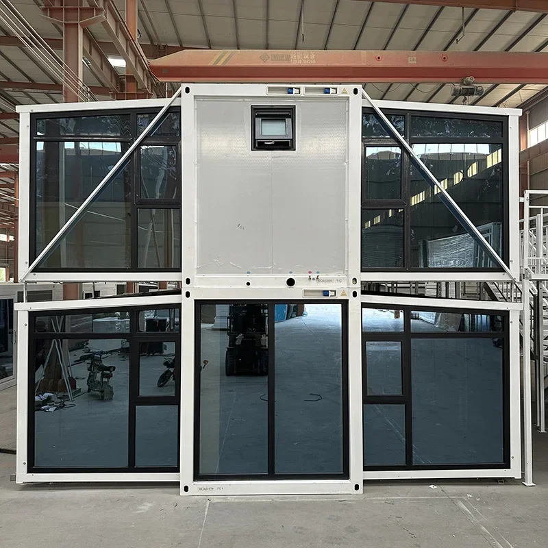 

Storage Sheds Prefab Container House Expandable Tiny Home Portable Mobile Home Folding Container House Ideal for Small Families